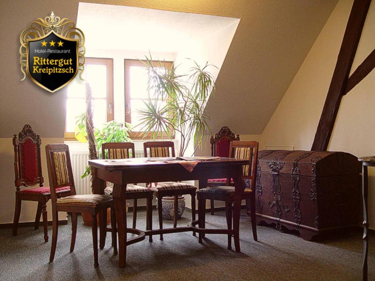 Hotel Und Restaurant Rittergut Kreipitzsch Naumburg  Ngoại thất bức ảnh